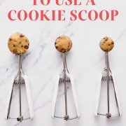 Cookie Scoop Guide