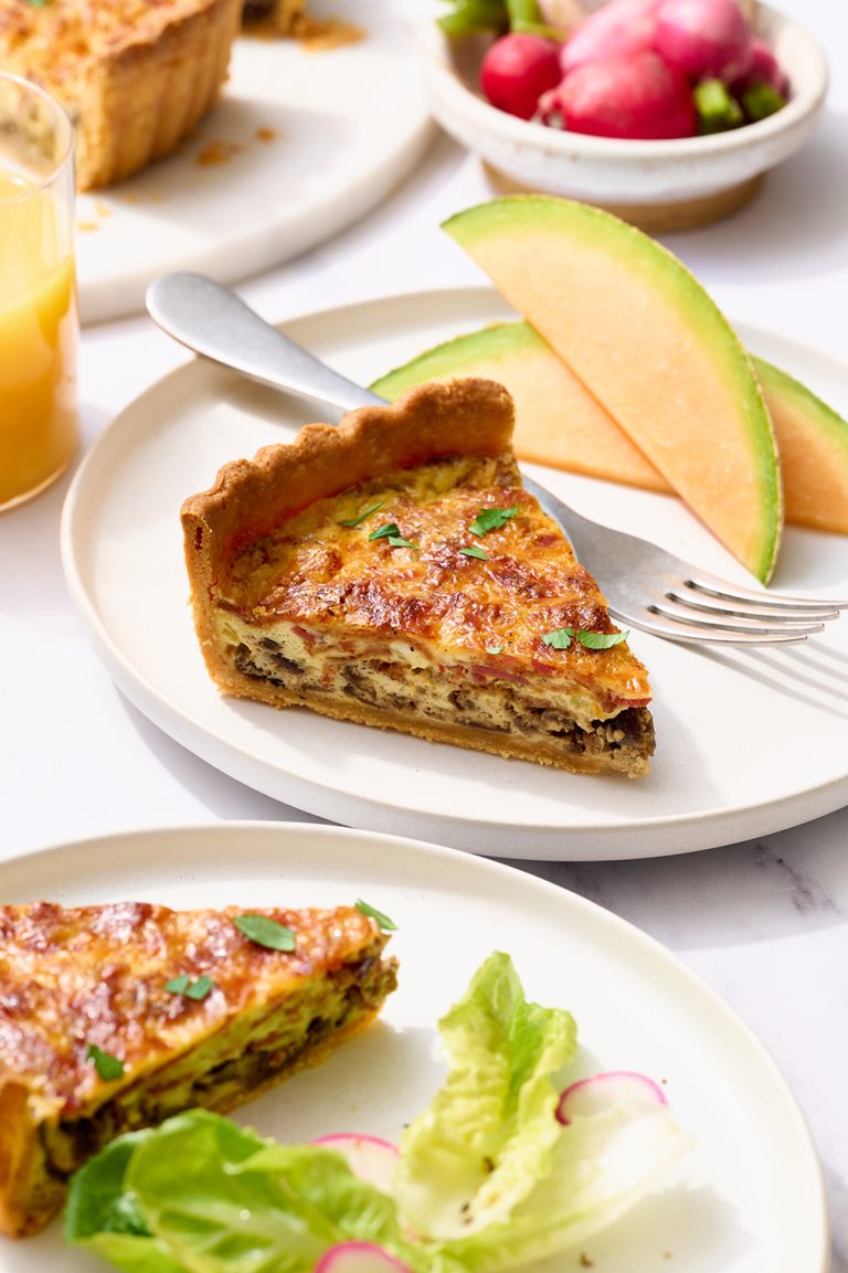 Quiche Lorraine Handle the Heat