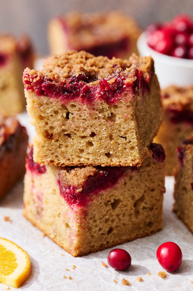 Cranberry Orange Coffee Cake - Handle the Heat