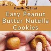 Peanut Butter Nutella Cookies – Cope with the Heat