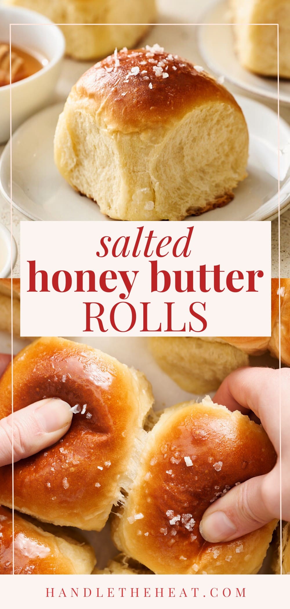 Salted Honey Butter Rolls (Ultra Soft & Fluffy)